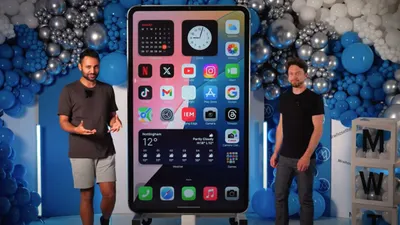 forget iphone 16  world’s biggest iphone is creating huge buzz  how indian origin youtuber built it