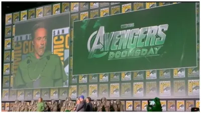 robert downey jr  makes marvel comeback as doctor doom in  avengers 