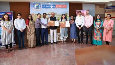 isomes signs mou with k  r mangalam university