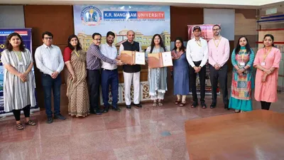 isomes signs mou with k  r mangalam university