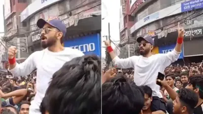 virat kohli lookalike ignites internet frenzy amid bangladesh protests