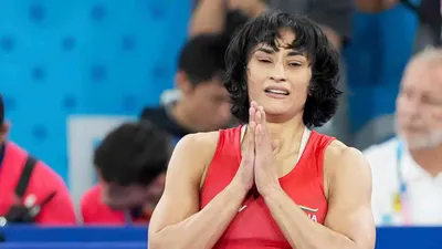 no medal for vinesh phogat as wrestler’s disqualification appeal rejected