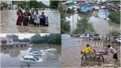 gujarat floods  death toll rises to 28  over 18000 evacuated  pm modi dials cm