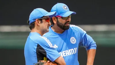 india s playing xi will reveal gautam gambhir rohit sharma chemistry  opines sanjay manjrekar