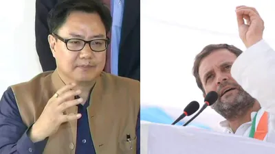 kiren rijiju s  bal budhi  dig at rahul gandhi over  no dalit in miss india  remark