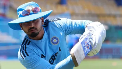 shreyas iyer s test career at stake  bcci official makes big claim