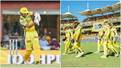 ipl 2024  chennai super kings get crucial 5 wicket win vs rr in final home game