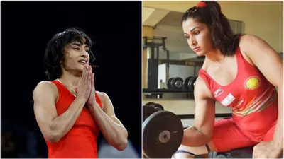 dangal in julana  aap fields wwe wrestler kavita dalal against vinesh phogat