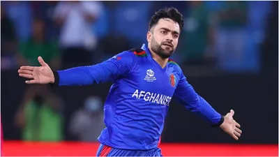 afg vs ire  gujarat titans  rashid khan stars for afghanistan  breaks 14 year old record