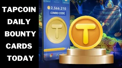 tapcoin daily bounty cards today october 3  2024  claim your 200 000 coin bonus now 