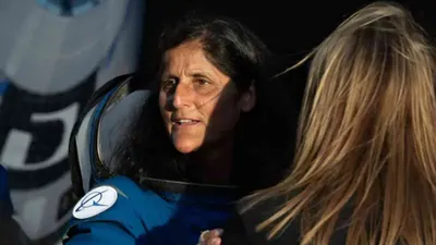 emergency in space  sunita williams ordered to shelter in starliner as satellite breaks up