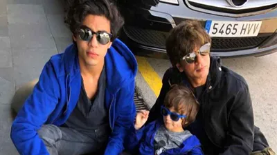  the lion king   abram makes his film debut  joins shah rukh khan and aryan khan for hindi dub of  mufasa 