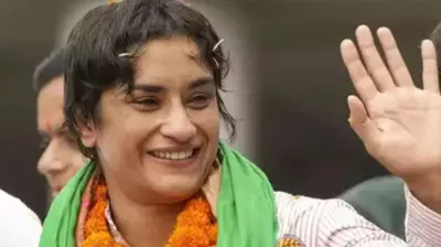 a tale of two sisters in haryana  is bjp pitting babita phogat against cousin vinesh phogat s political journey 