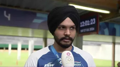 who is sarabjot singh  ambala’s shooting prodigy shines with bronze at paris olympics 2024