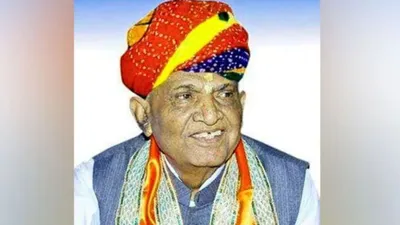 who was sundarlal ‘kaka’  the 7 time mla who was bjp’s dalit face in rajasthan