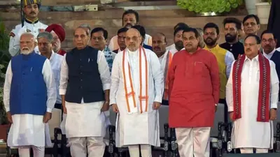 modi 3 0  full list of ministers who took oath  totaling 72