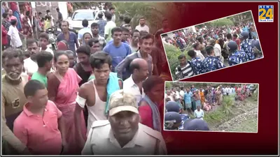 villagers in nandigram protest against tmc amid tensions over bjp worker’s death