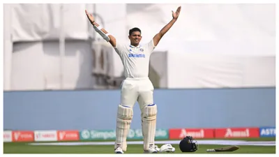 ind vs eng  yashasvi jaiswal joins elite list  becomes 3rd youngest indian to score double century in tests