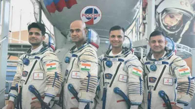 prasanth balakrishnan nair to shubhanshu shukla  know all about 4 pilots chosen for gaganyaan mission