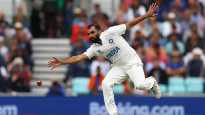 mohammed shami doubtful in border gavaskar trophy  after he develops swollen knee during rehab  report