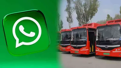 good news for delhiites  bus commuters can now book tickets via whatsapp  here’s how  