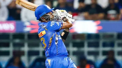 mi vs rcb  mi batters crush rcb bowlers  secure victory by 7 wickets