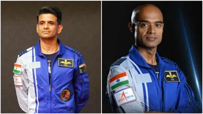 meet shubhanshu shukla and prashanth nair  indian fighter pilots going for nasa isro mission