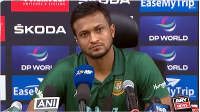 watch  shakib al hasan takes a dig at virender sehwag after facing criticism