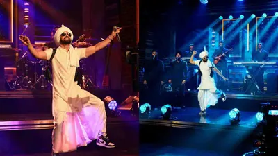 watch  band  baaja  bhangra  diljit dosanjh s dance moves shine on the tonight show
