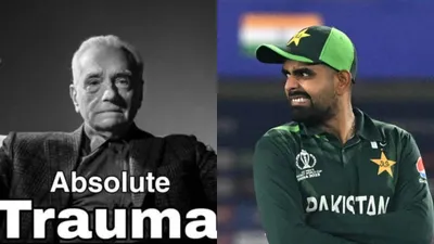 pakistan cricket fans go meme sane  troll babar azam s team after t20 world cup exit