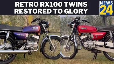 back on the road  yamaha rx100s beautifully restored  prove they are timeless