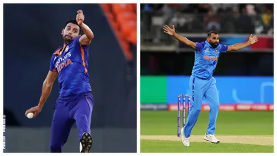 unfit shami ruled out of test series against proteas  chahar pulls out of odis due to family emergency