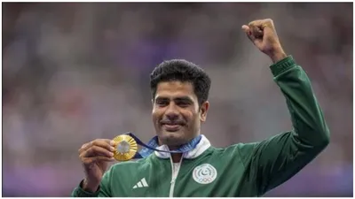  give us a university  cooking gas  and      arshad nadeem pleads with pak govt after olympic gold win