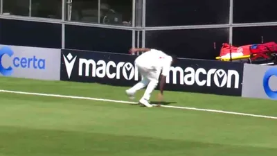 watch  attempt to save four runs results in five runs given away  funny incident captured