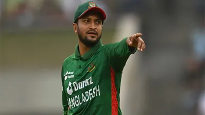 icc punishes shakib al hasan for throwing ball at mohammad rizwan  pakistan and bangladesh lose wtc points