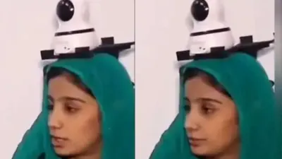 pakistan  father installs cctv on daughter s head for safety concerns   watch