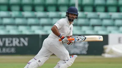 duleep trophy  rishabh pant all set for a red ball comeback