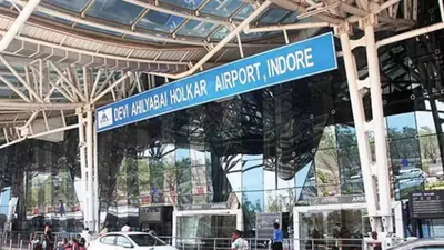indore airport faces hoax bomb threat  authorities in action