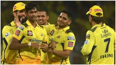 ipl 2024  huge blow for ms dhoni and co   csk star player ruled out of initial matches