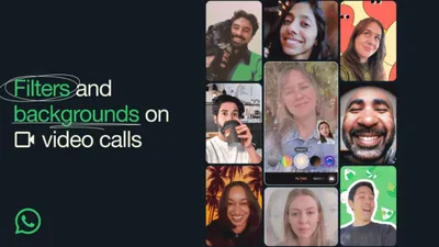 whatsapp introduces filter and background feature for video calls  what it is 