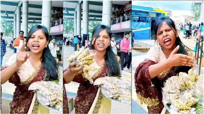  eat gram  who’s stopping you    woman’s hilarious street sales pitch goes viral