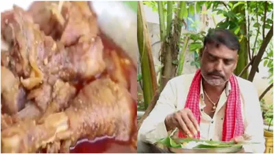 telangana  youtuber prepares  peacock curry   now in trouble   watch