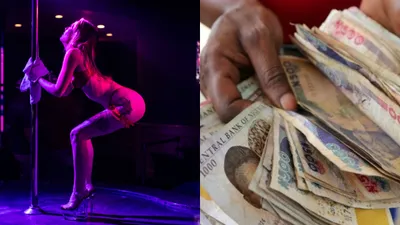 hilarious  topless dancer slapped man in strip club for not throwing wad of notes