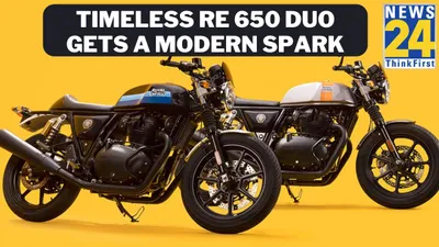 royal enfield interceptor and continental gt  timeless 650 twins get a modern touch