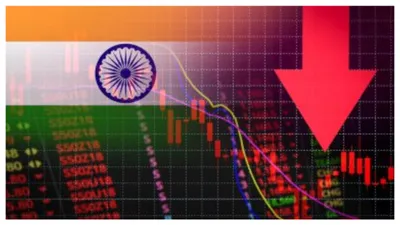 stock market  sensex plunges below 82 500 mark  nifty settles under 25 300 points