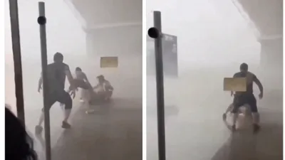 watch  four heroes execute daring rescue amid fierce storm