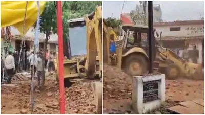 madhya pradesh  9 children in shahpur die after wall collapse during shiva lingam construction in sagar