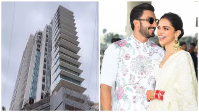 ranveer   deepika’s ₹119 crore home near mannat sets new standards  fans reacts with wonder  watch