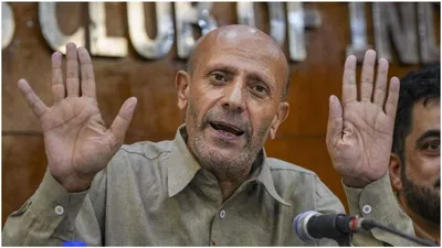 will jammu  amp  kashmir face hung assembly  engineer rashid predicts no party crossing 25 seats