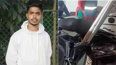 bengaluru man dies after furious driver chases and hits bike  incident captured on cctv